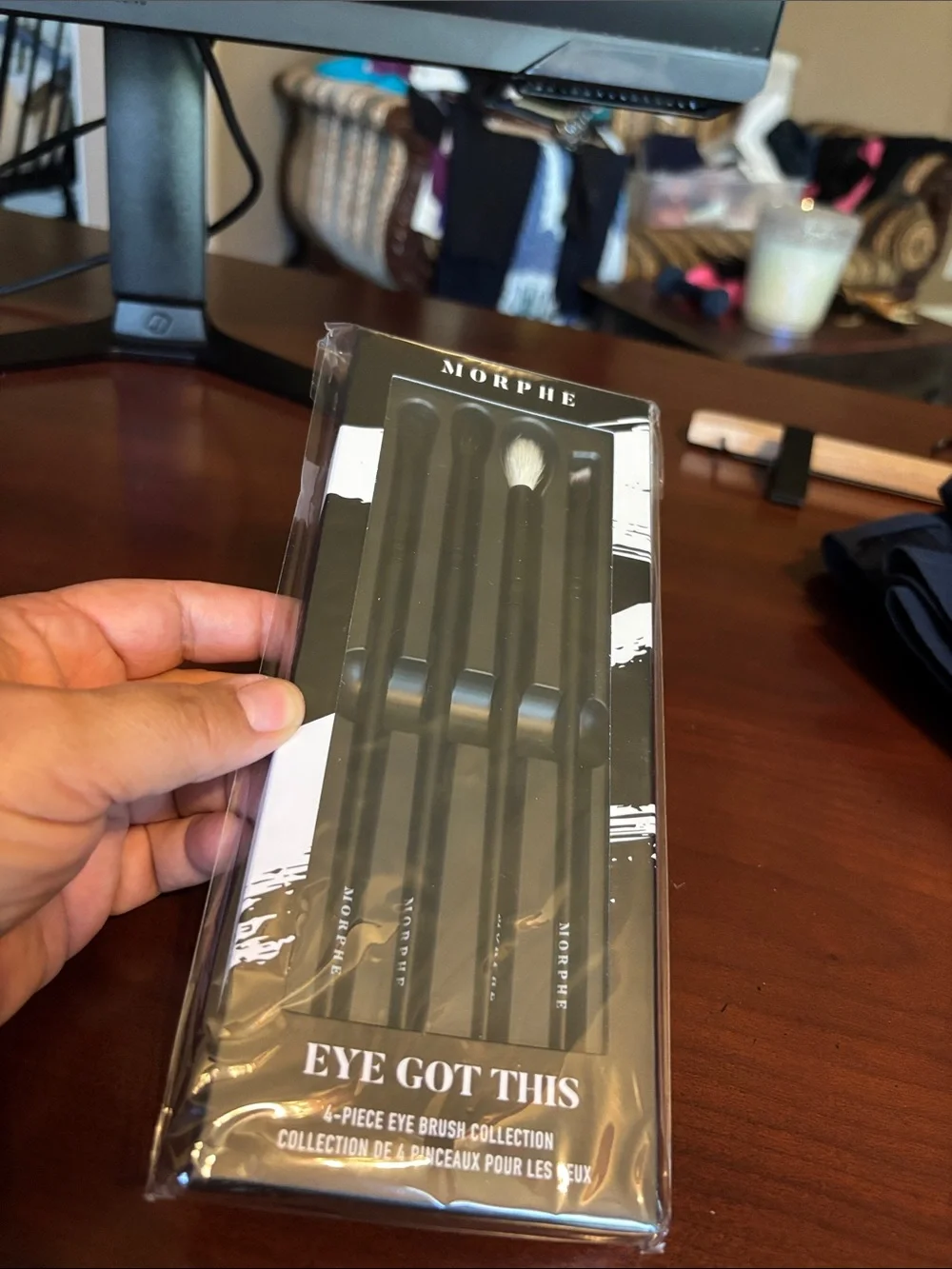 Morphe Eye Got This 4 piece eye brush collection New in Box
